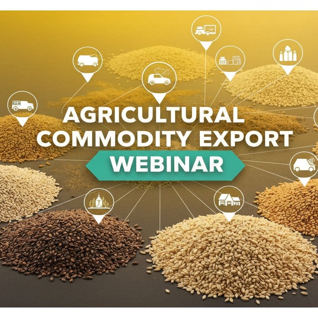 Agricultural Commodity Export Webinar - 40 Min Free Training